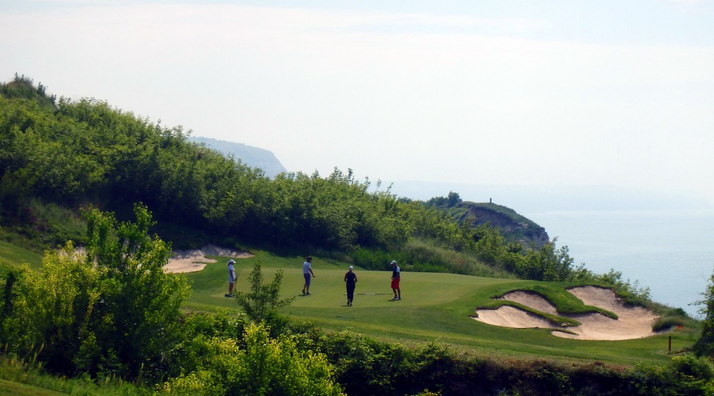 HOLE IN ONE NA THRACIAN CLIFFS JSME ŘÁDNĚ OSLAVILI