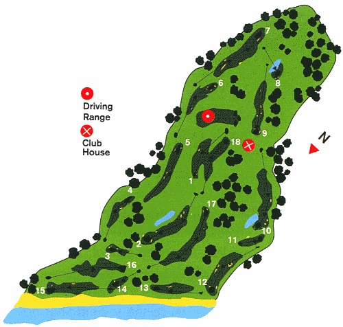 Plán hřiště | Golfové zájezdy, golfová dovolená, luxusní golf