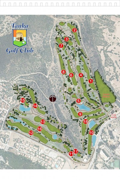 Plán hřiště | Golfové zájezdy, golfová dovolená, luxusní golf