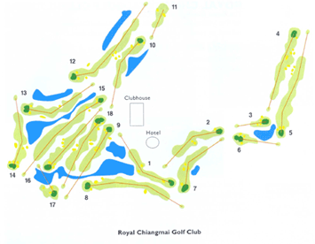 Plán hřiště | Golfové zájezdy, golfová dovolená, luxusní golf