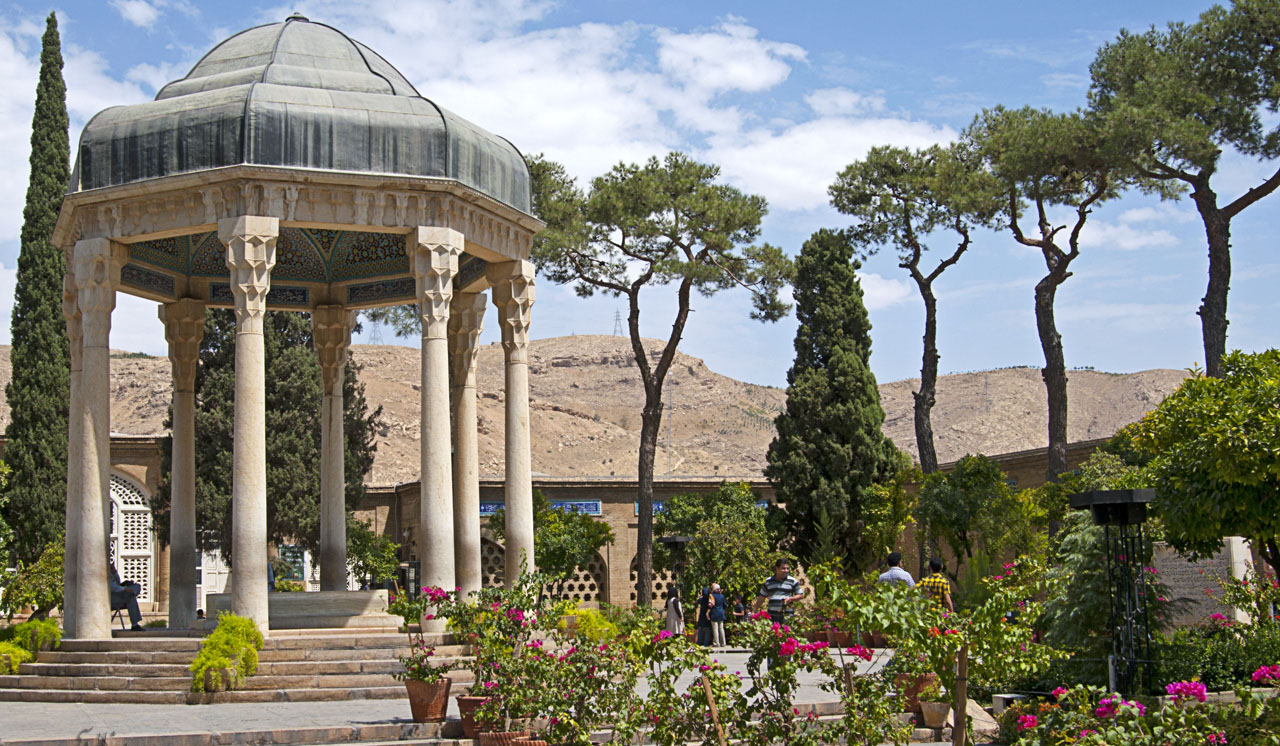 Shiraz - hrobka Hafeze