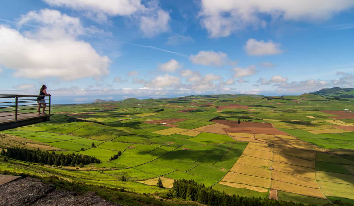 Azory - Terceira - vyhlídka Serra do Cume