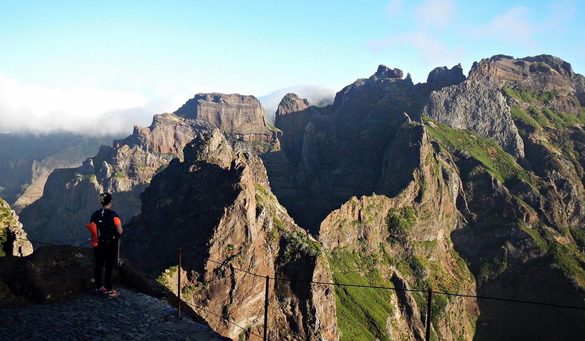 Madeira - trasa z Pico Arieiro na Pico Ruivo