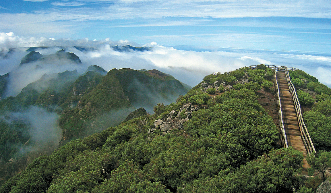 Madeira - trasa z Pico Arieiro na Pico Ruivo