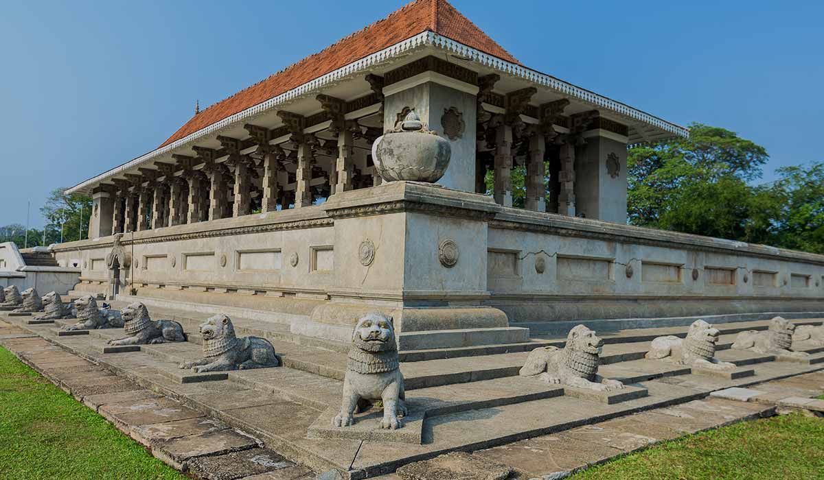 Srí Lanka - Colombo - památník nezávislosti
