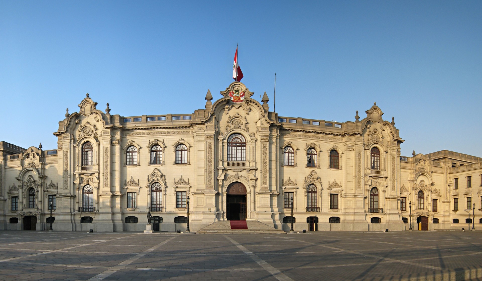 Peru - Lima - vládní palác