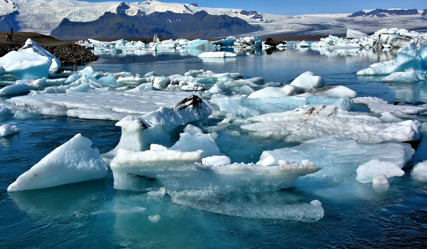 Island - ledovcová laguna Jokursarlon