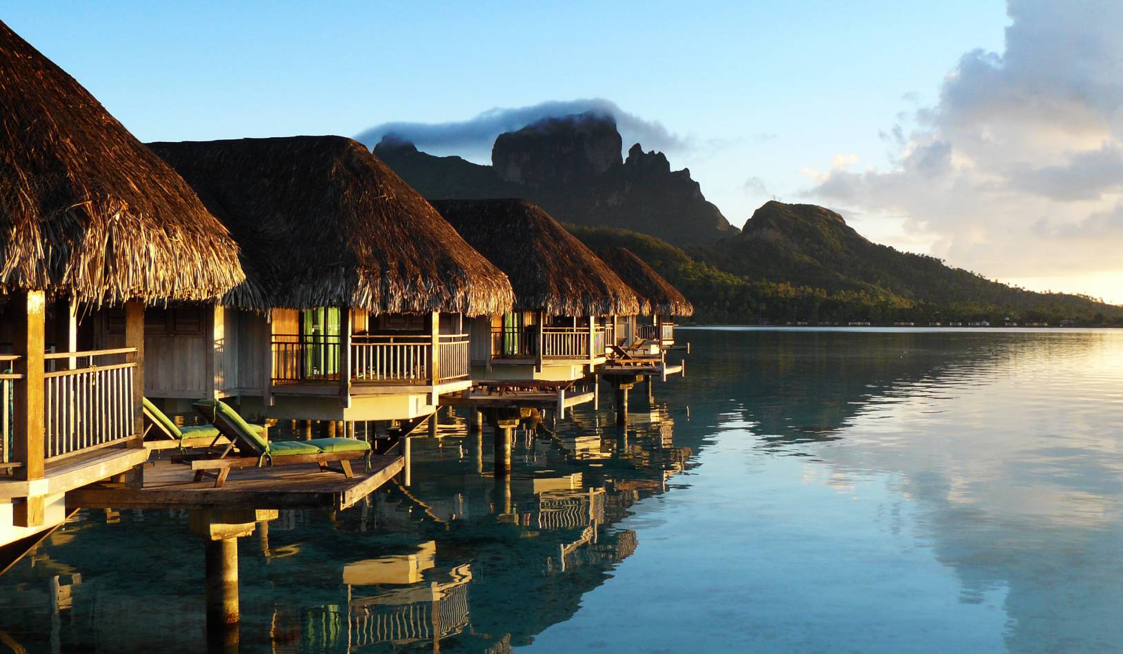 Francouzská Polynésie - ostrov Bora Bora - hotel Sofitel private island