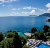 CORFU-HOLIDAY-PALACE-POOL AND SEA VIEW FROM THE TWIN SEA VIEW ROOMS