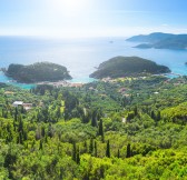 Řecko - IKOS  DASSIA - Palaiokastritsa Panoramic View, Corfu_2880x1327