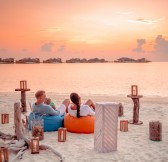 Maledivy - Soneva Jani - Private Sunset Cocktails