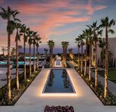 Ikos Andalusia _ Palm Lake Boulevard Close Up Sunset