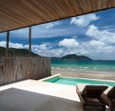 SIX SENSES CON DAO - ocean front duplex pool villa